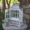 Rustic Winslow Lantern with Drawers - Perfect for Home Decor