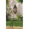 Moroccan Candle Lantern Stand - Handcrafted Metal Candle Holder Stand for Indoor or Outdoor Use